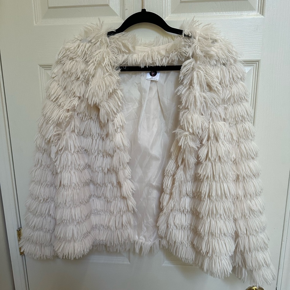 Boutique white jacket